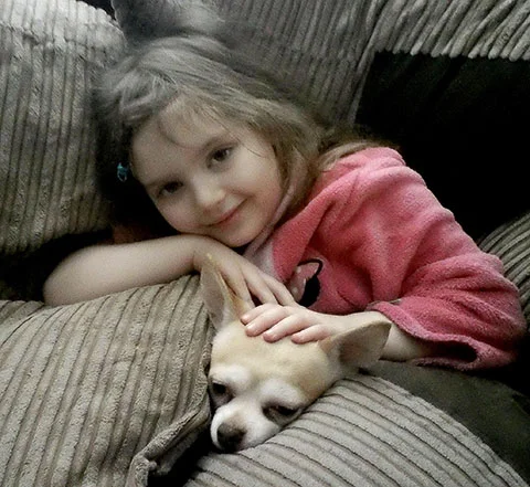 Millie And Joey Had Some Nice Half-Term Snuggles
