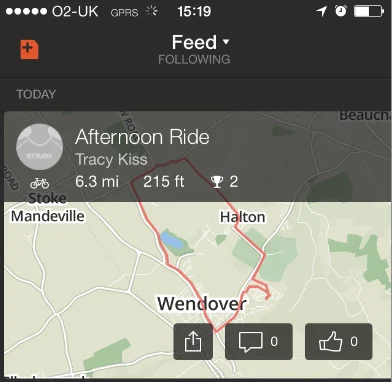 Gabriele And I Cycled 6.3 Miles Today