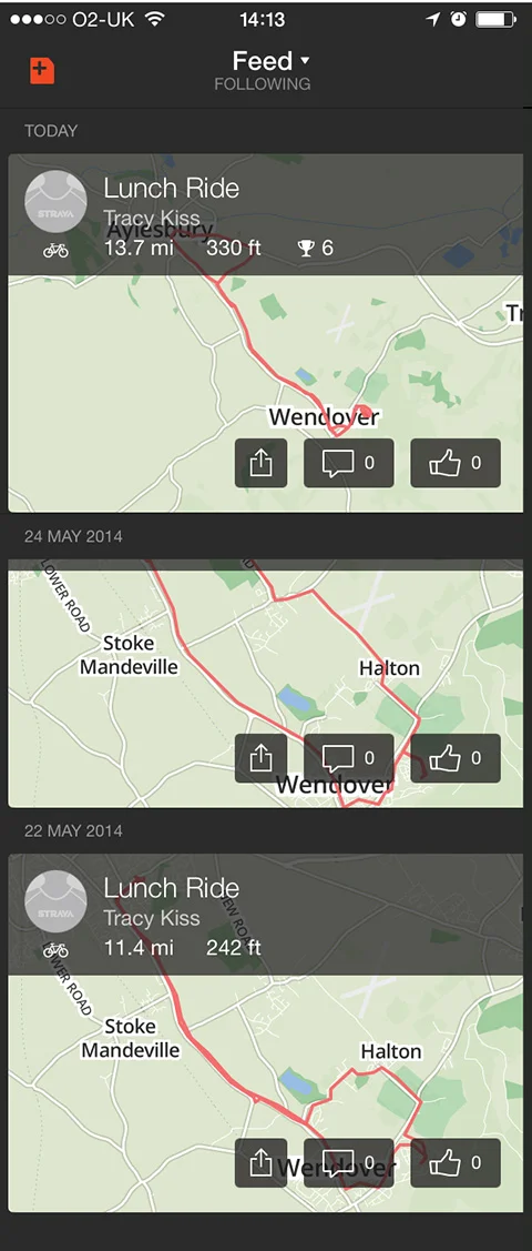 Gabriele And I Cycled 13.7 Miles Today In Preparation For The Tour De Vale