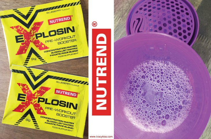 Nutrend Explosin Blueberry Pre Workout Supplement