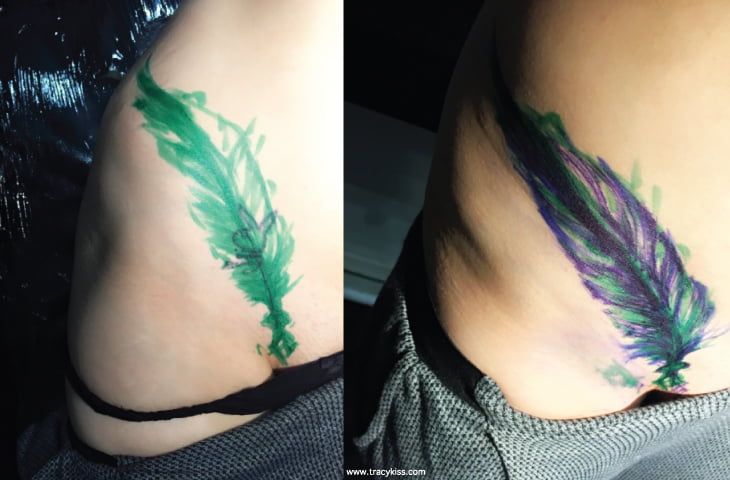 Tracy Kiss Tattoo Coverup