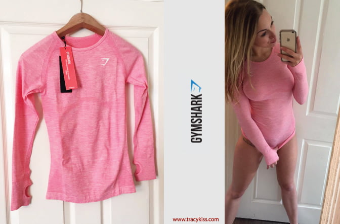 Gymshark Sorbet Pink Long Sleeve T-Shirt