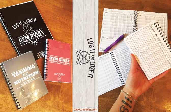 Log It Or Lose It Personalised Gym & Nutrition Log