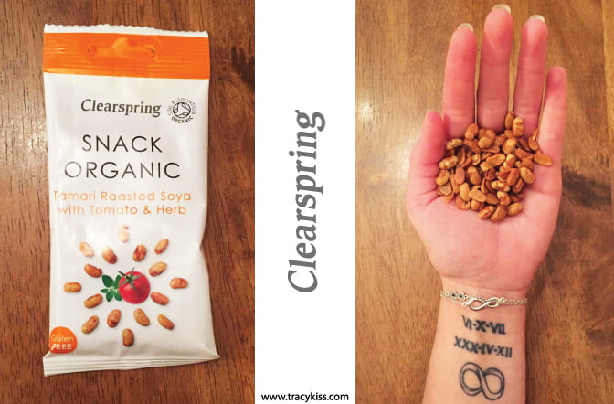 Clearspring Snack Organic Tamari Roasted Soya With Tomato & Herb